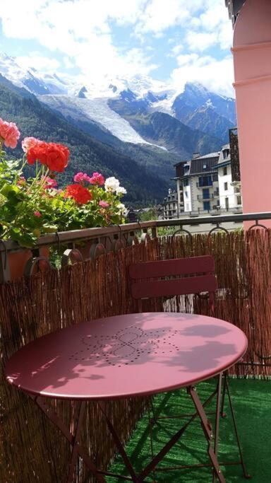 Studio Limbo Chamonix Hyper Centre Vue Imprenable Sur Le Mont-Blanc Eksteriør bilde